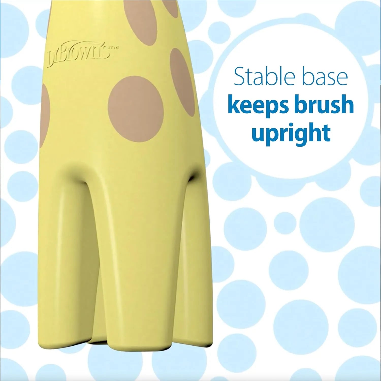 Dr.Brown's Super Soft Baby First Teeth Toothbrush (0-3Months)