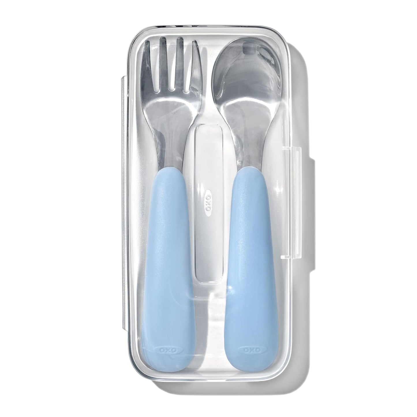 Oxo Tot On The Go Fork And Spoon Set (Dusk)
