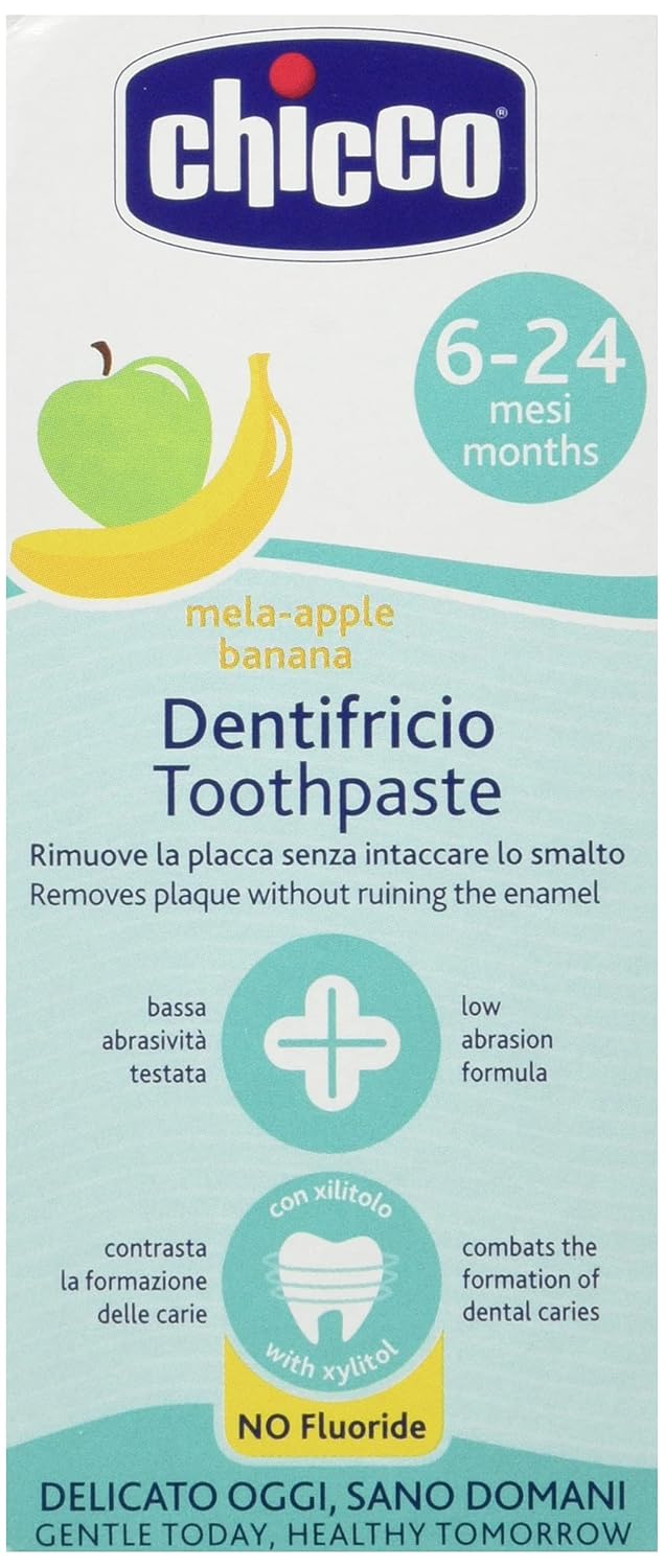 Chicco Toothpaste Apple Banana, 6m+, 50ml