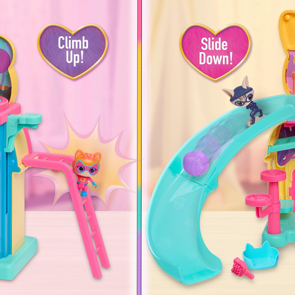 SuperKitties Purr 'N' Play Playset