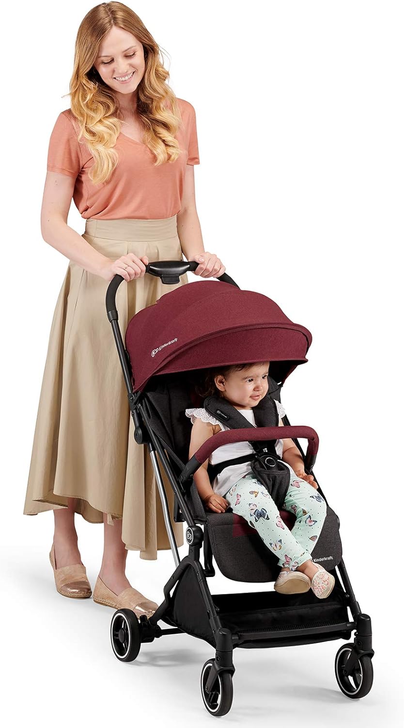 Kinderkraft - Indy Pushchair - Burgundy