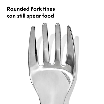 Oxo Tot On The Go Fork And Spoon Set (Dusk)