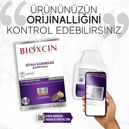 Bioxcin Black Garlic Shampoo (300ml)