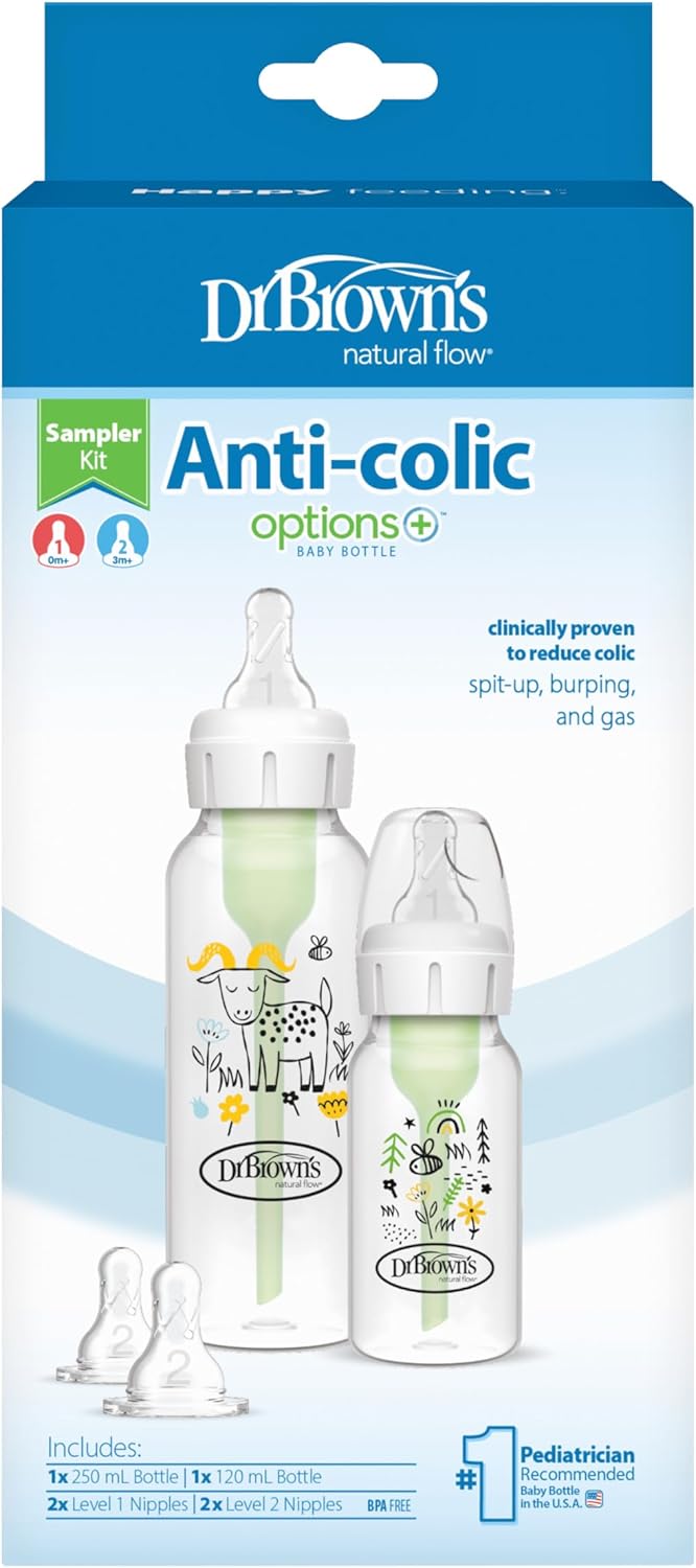 Dr. Brown's Natural Flow PP Narrow Options + Sampler Kit