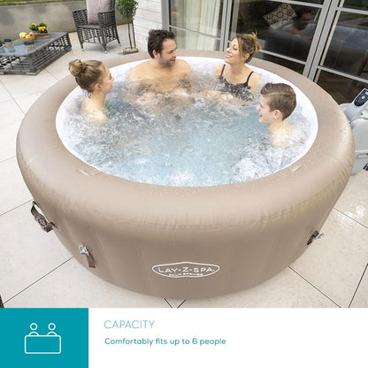Bestway Lay-Z Spa Palm Springs Air Jet (77"x28"/1.96mx71 Cm)