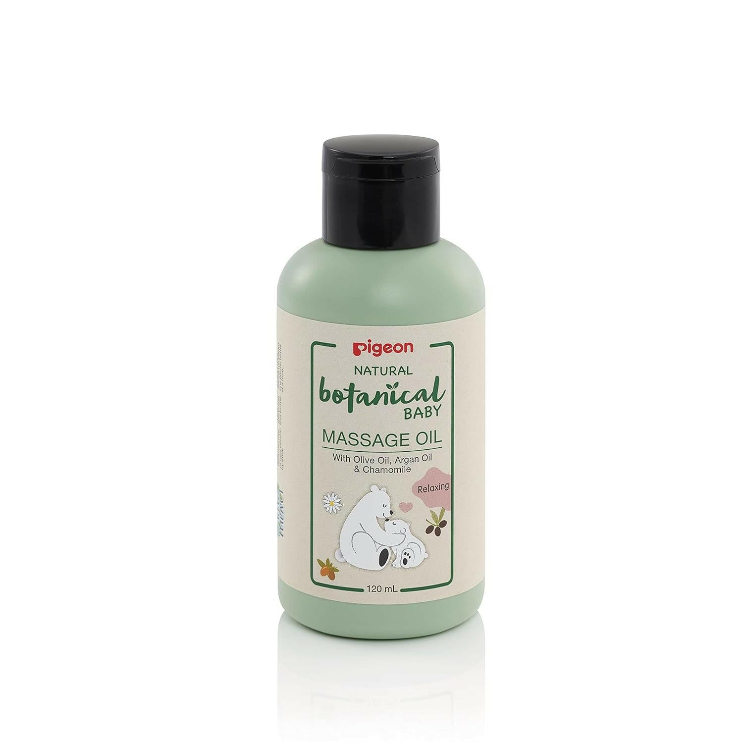 Pigeon Natural Botanical Baby Massage Oil, 120ml