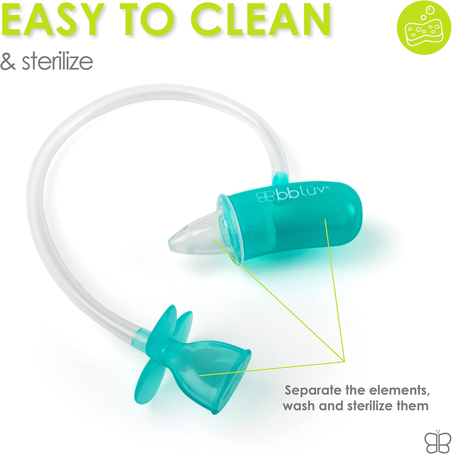 Bblüv Nöze Manual Filter-free Nasal Aspirator