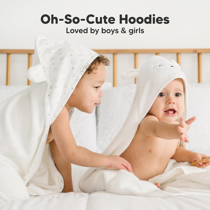 Keababies Cuddle Baby Hooded Towel (Bunny)