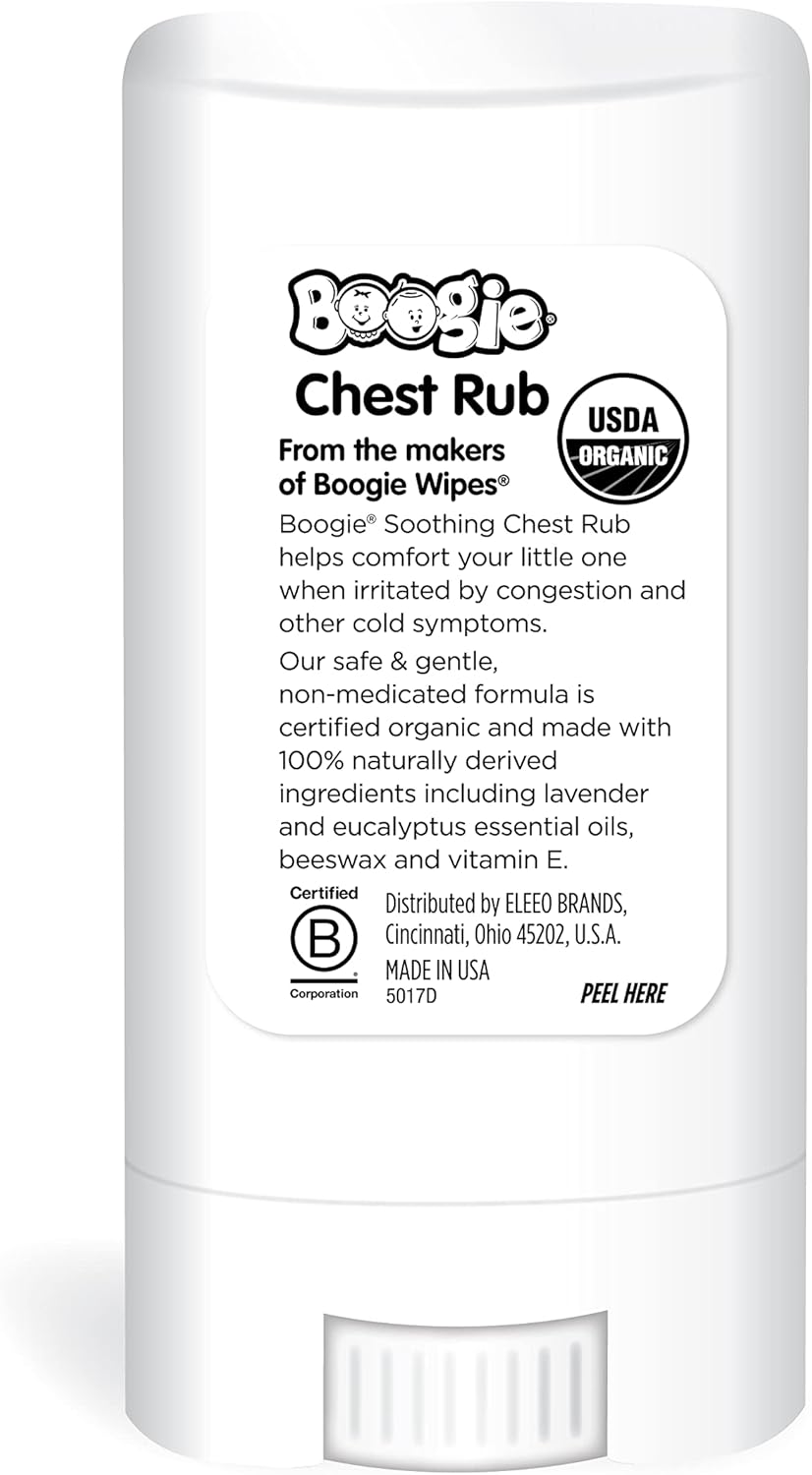 Boogie Soothing Chest Rub Stick for Babies and Kids (49oz)