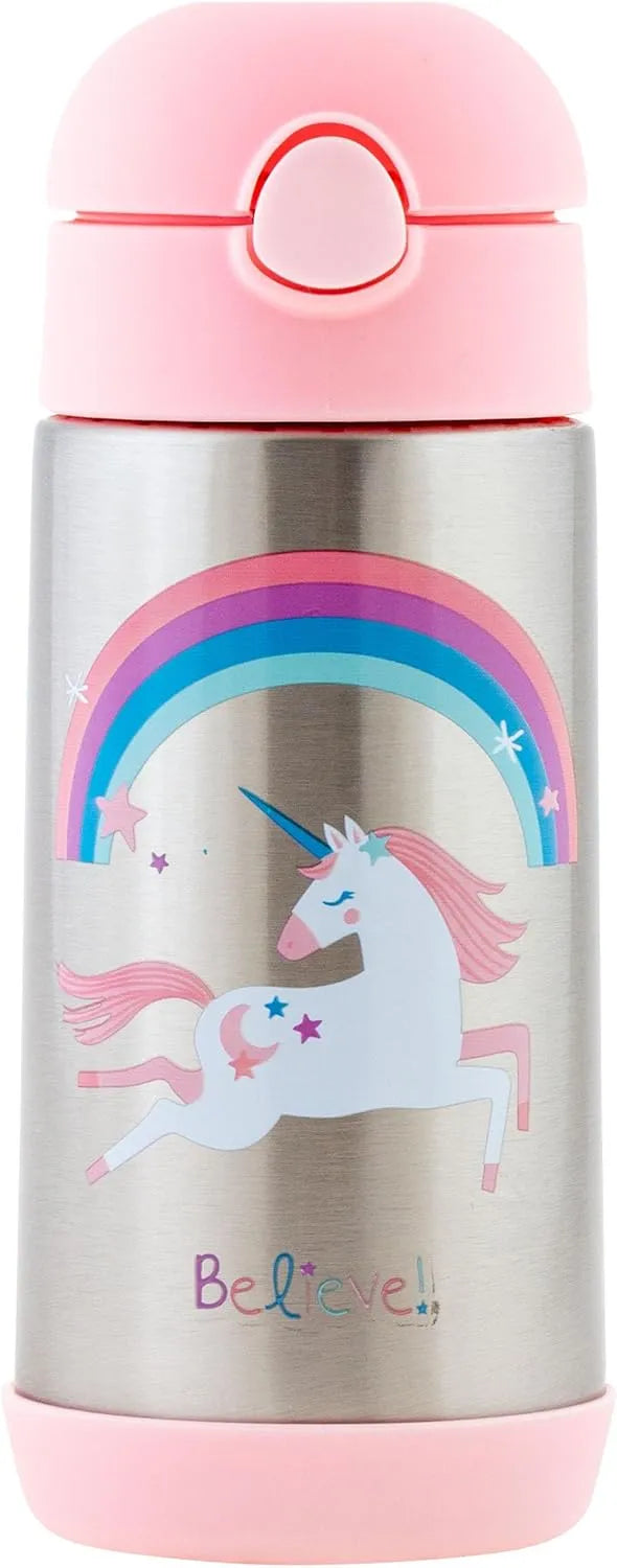 Stephen Joseph Insulated Double Wall Stainless Steel Bottle (350ml)