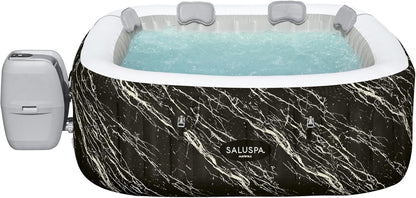 Bestway Lay-Z Spa Hollywood Luxe Air Jet 6 Marble Square (71"x71"x26"/1.80mx1.80mx66 Cm)