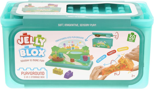 Goliath - Jelly Blox Playground Store & Play Soft Building Blocks Set