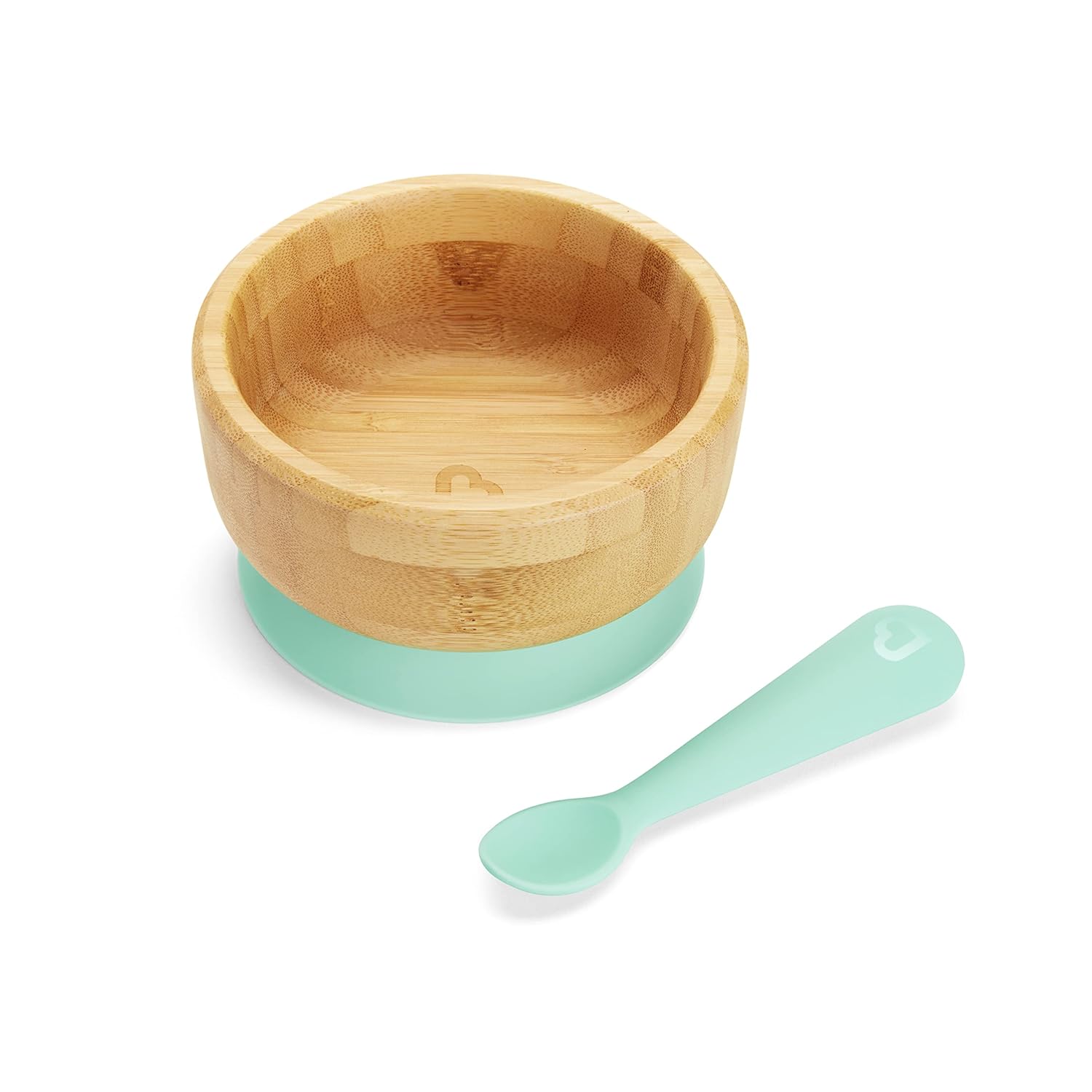 Munchkin Bambou Suction Bowl and Silicone Spoon