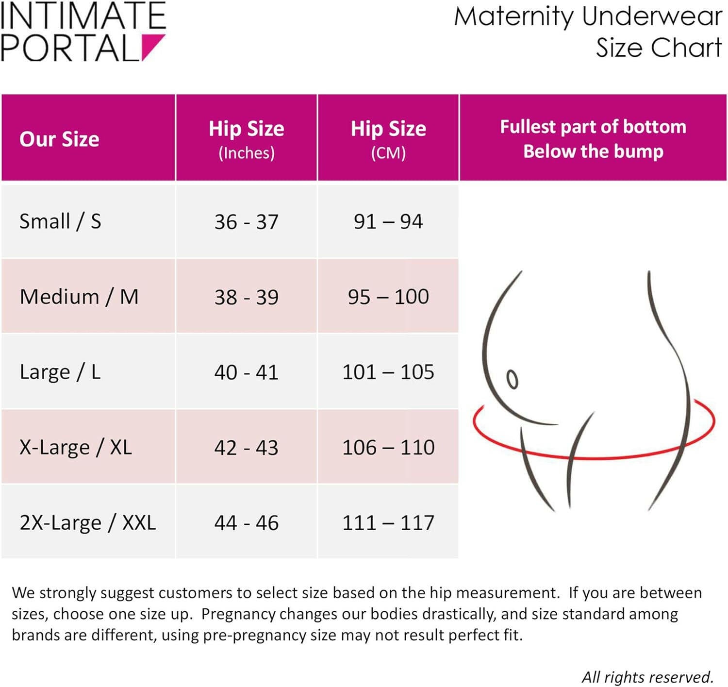 Intimate Portal Maternity Underwear, Pregnancy Postpartum Panties, Under the Bump Bikinis, Black, Grey & Beige, 3 pk