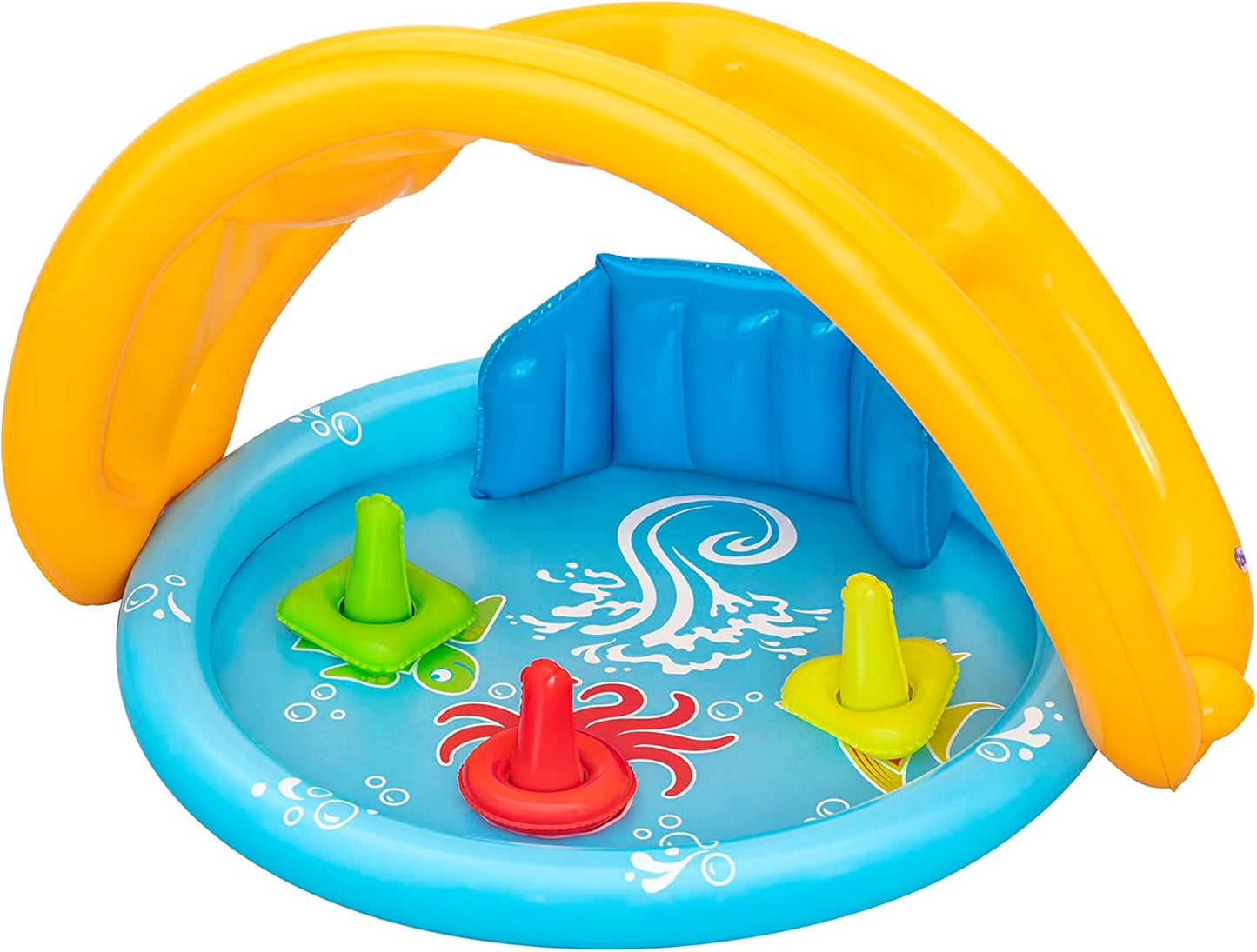Bestway Lil' SeaShapes Baby Pool (45" x 35" x 30"/1.15m x 89cm x 76cm)