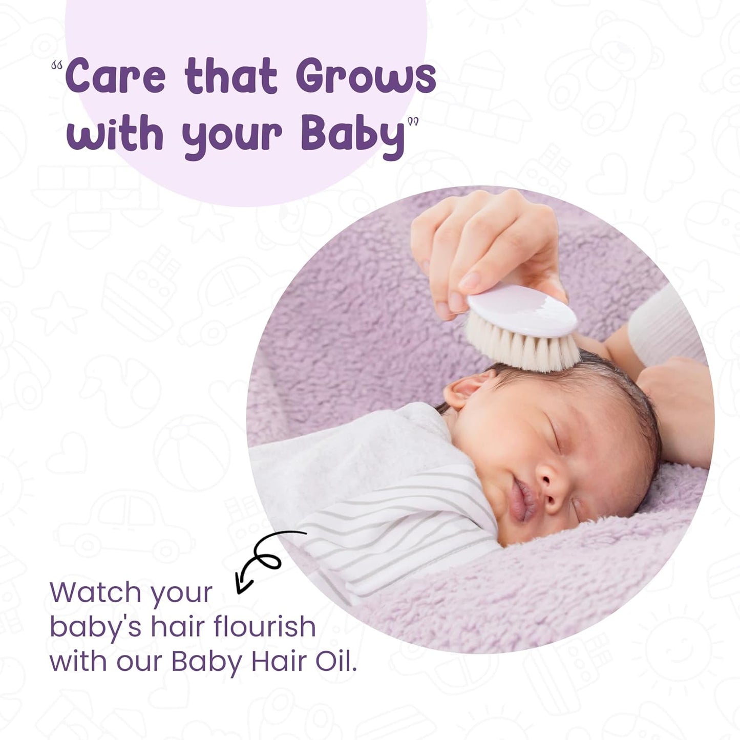 زيت مُغذٍّ لشعر الرضّع من «ماذر سبَرش»، 100ml، 0m+