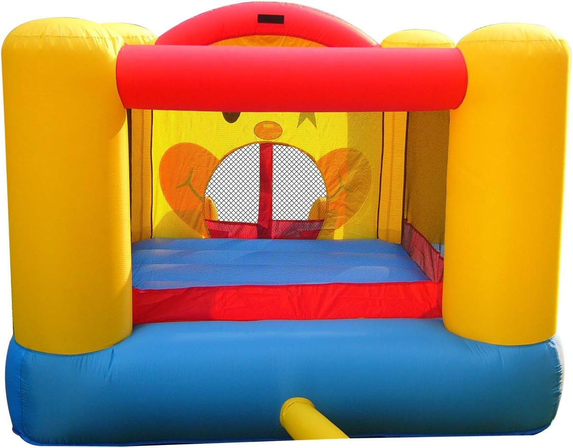 Happy Hop Clown Slide and Hoop Bouncer