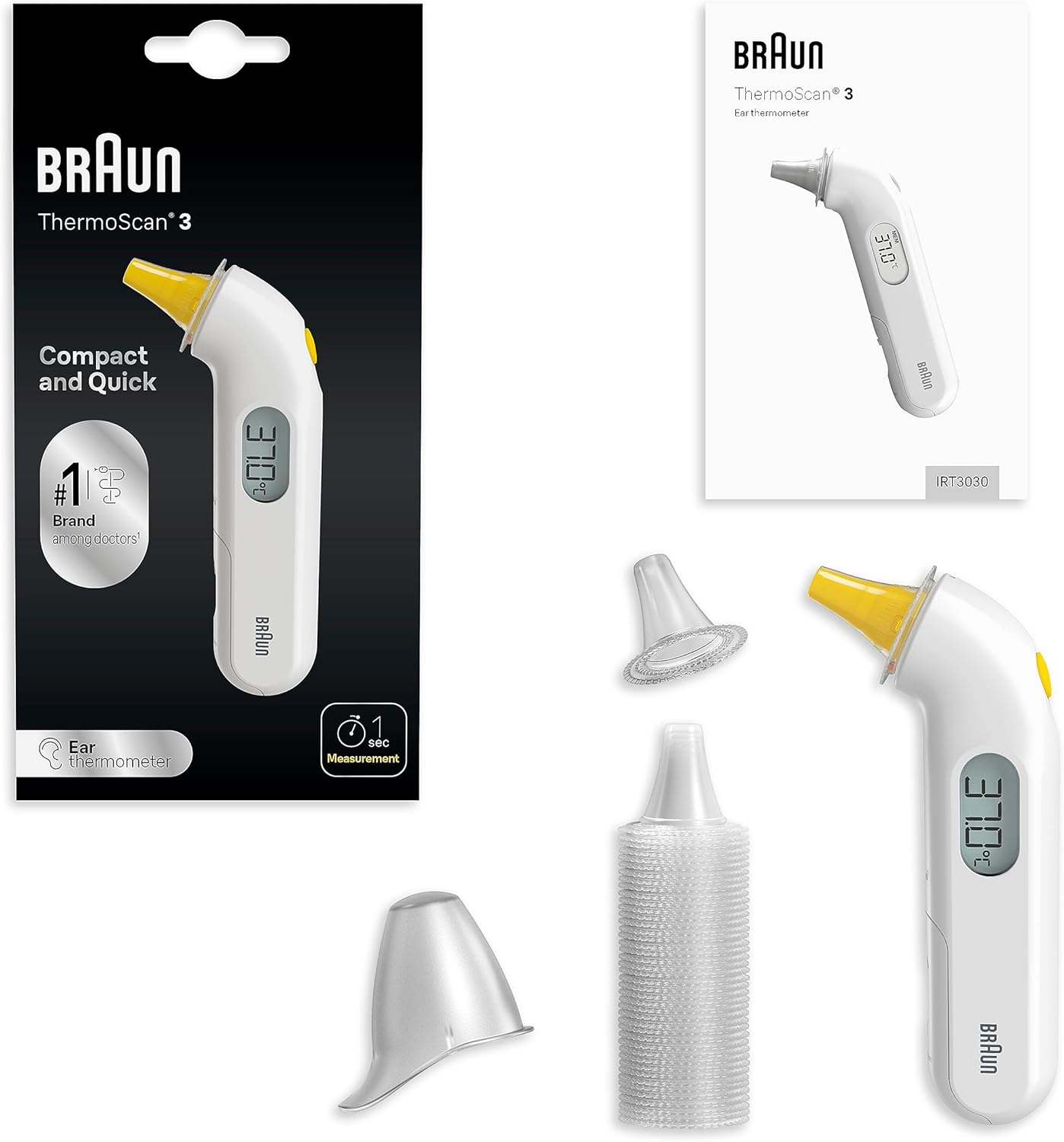 Braun ThermoScan 3 Ear Thermometer