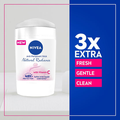 نيفيا مزيل عرق نسائي على هيئة عصا توهج طبيعي (50ml)