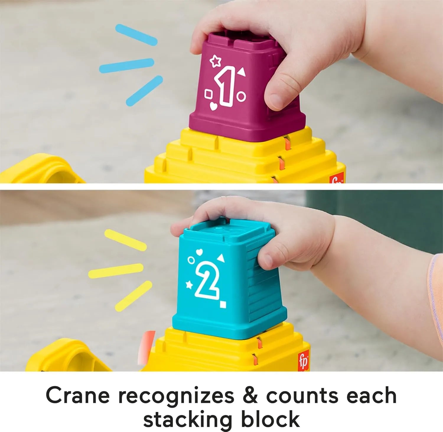 Fisher Price Count & Stack Crane
