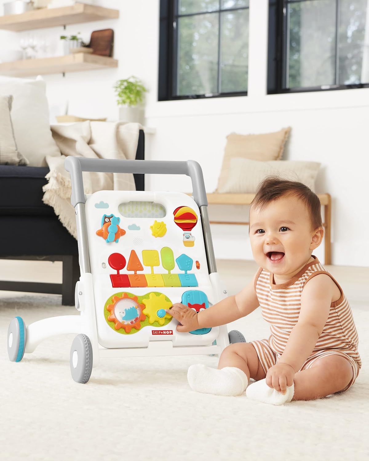 Skip Hop Explore & More Grow Along 4 In 1 Activity Walker Multi Color