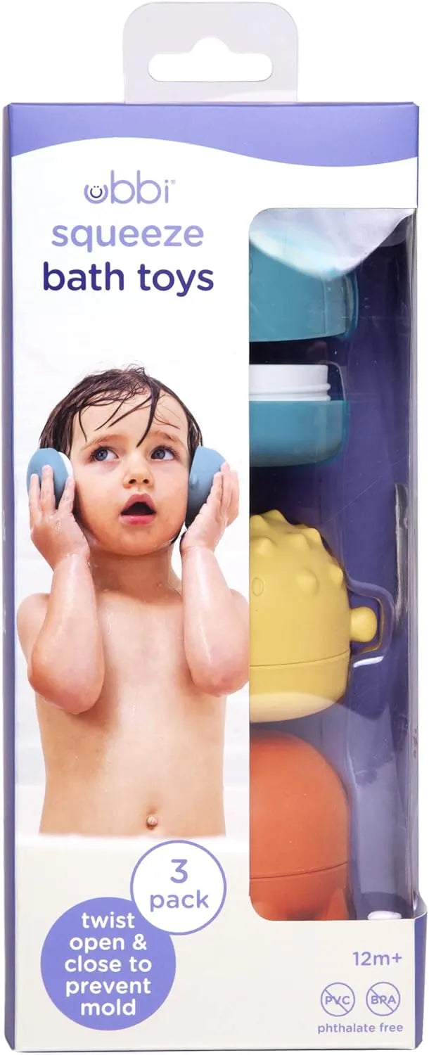 Ubbi Squeeze And Switch Bath Toys