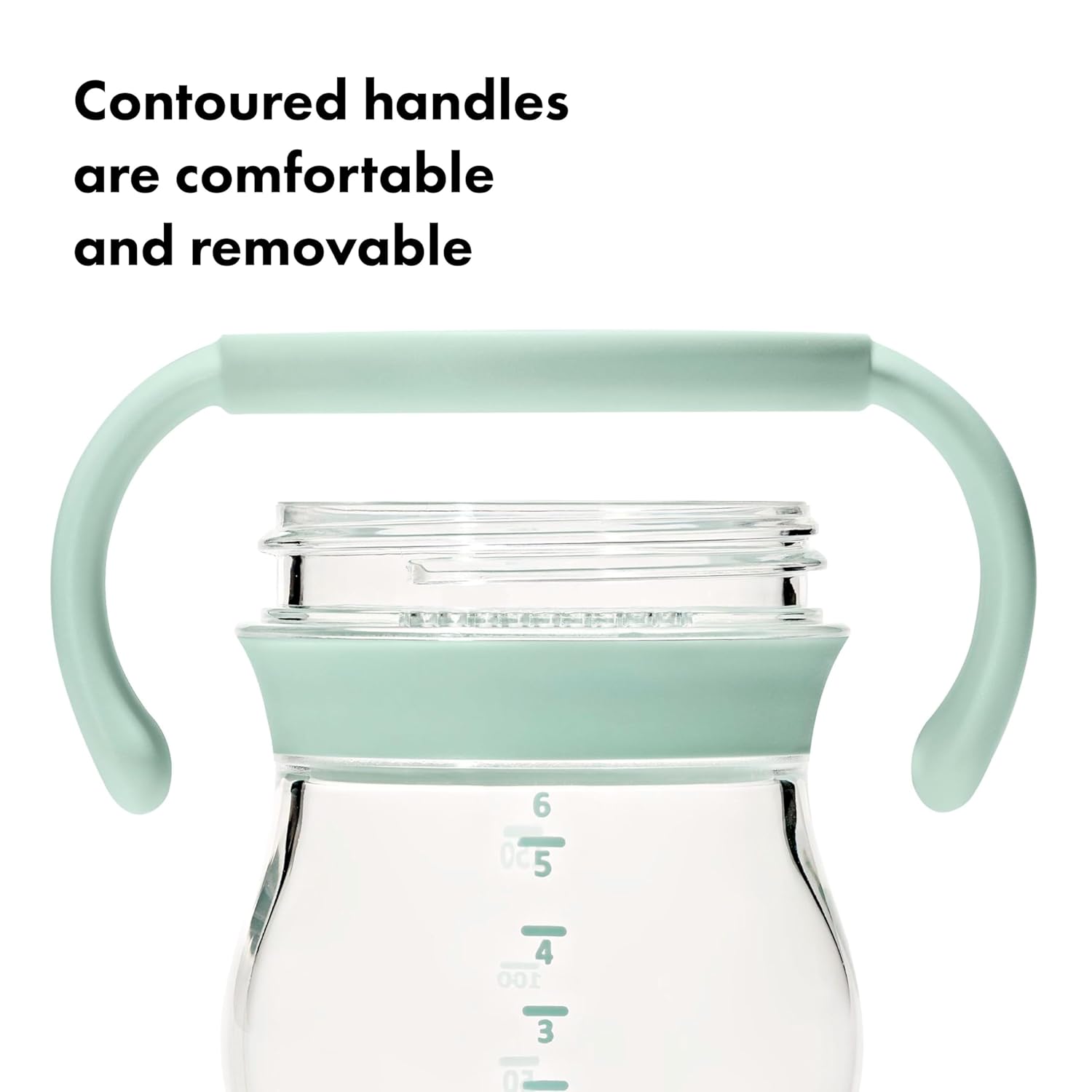 OXO Tot Transitions Soft Spout Sippy Cup with Removable Handles, 6oz