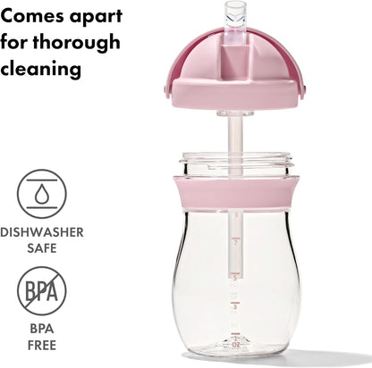 Oxo Tot Transitions Straw Cup (9oz, Blossom)