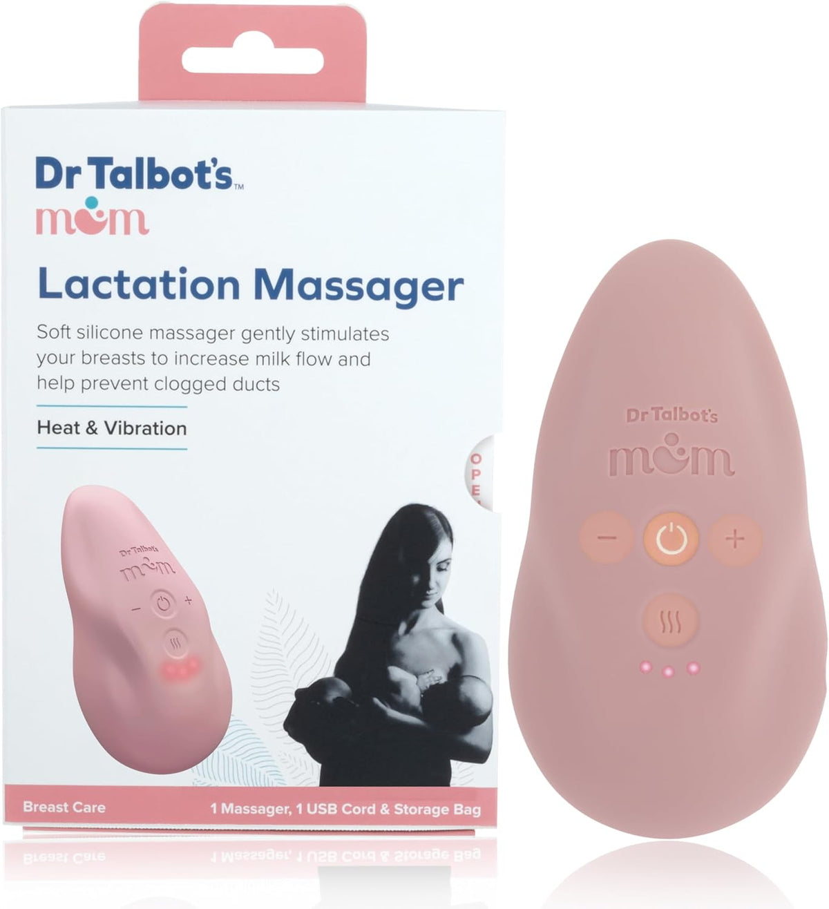 Dr. Talbot's Lactation Massager Silicone Breastfeeding Support Tool