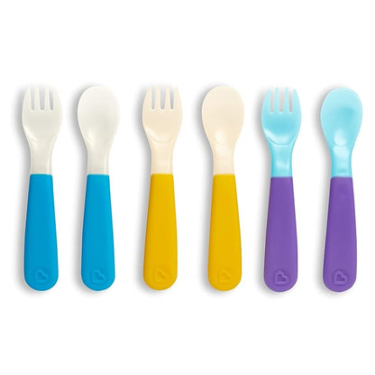 ملاعق وشوك اطفال Munchkin ColorReveal – عدد 6 قطع