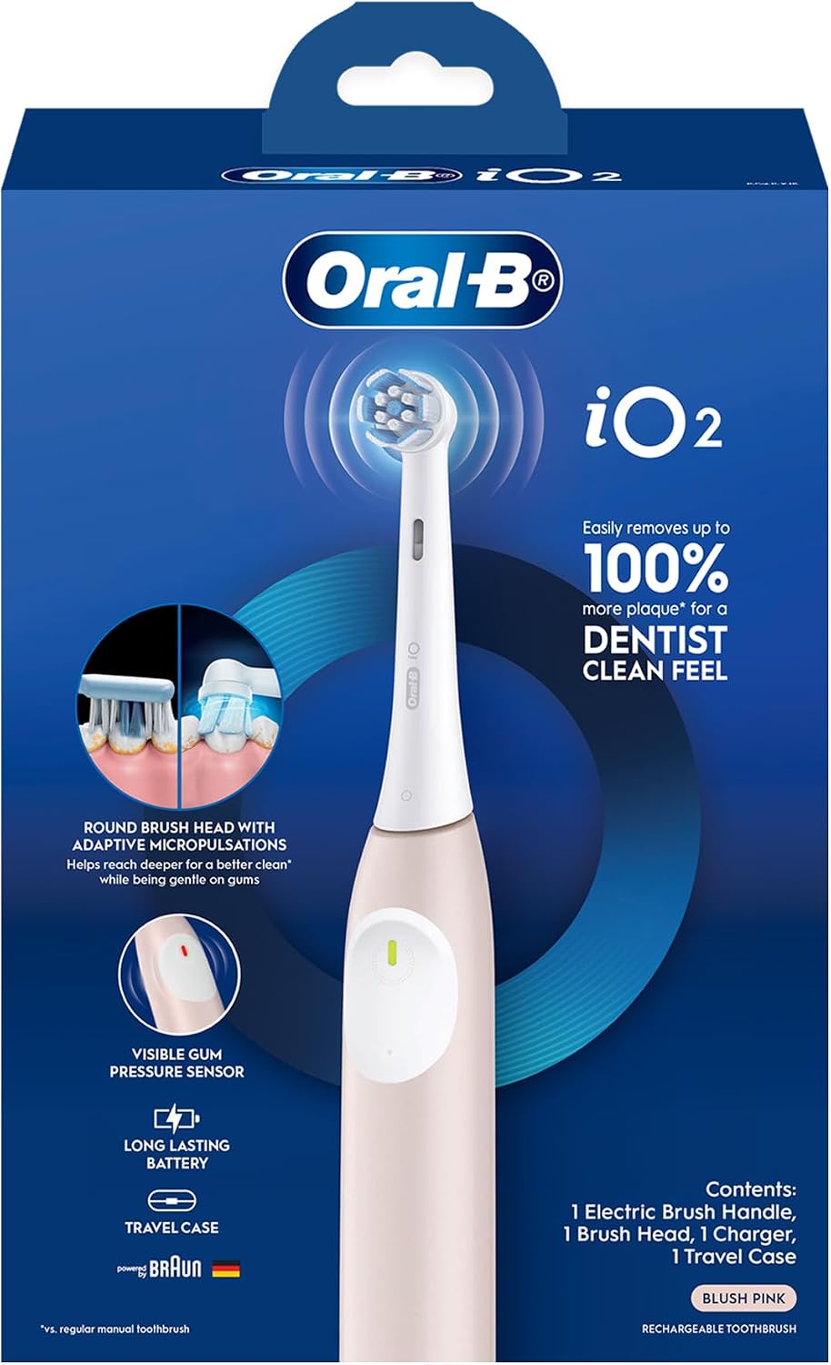 Oral-B iO2 Electric Toothbrush (Pink)