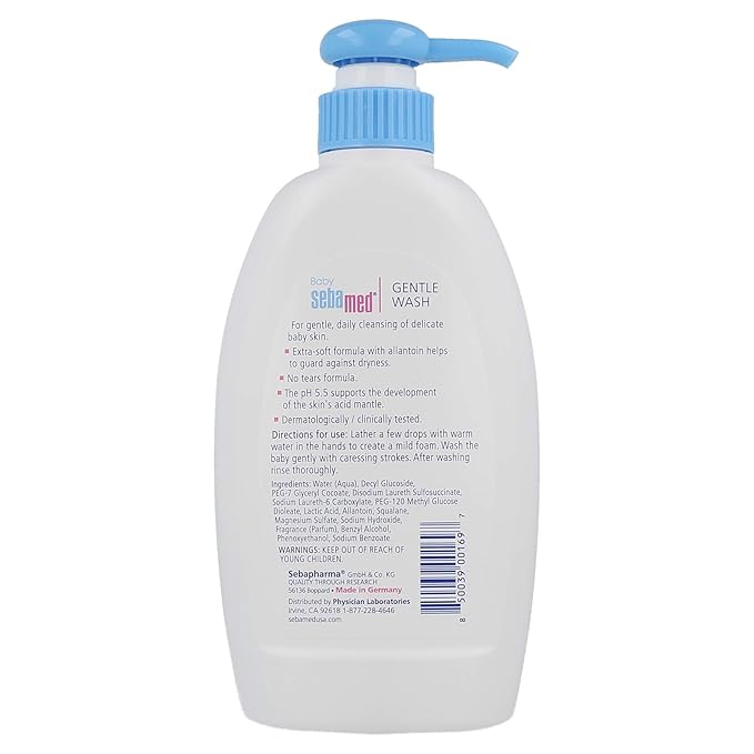 سيباميد غسول لطيف للأطفال الرضّع، 400ml