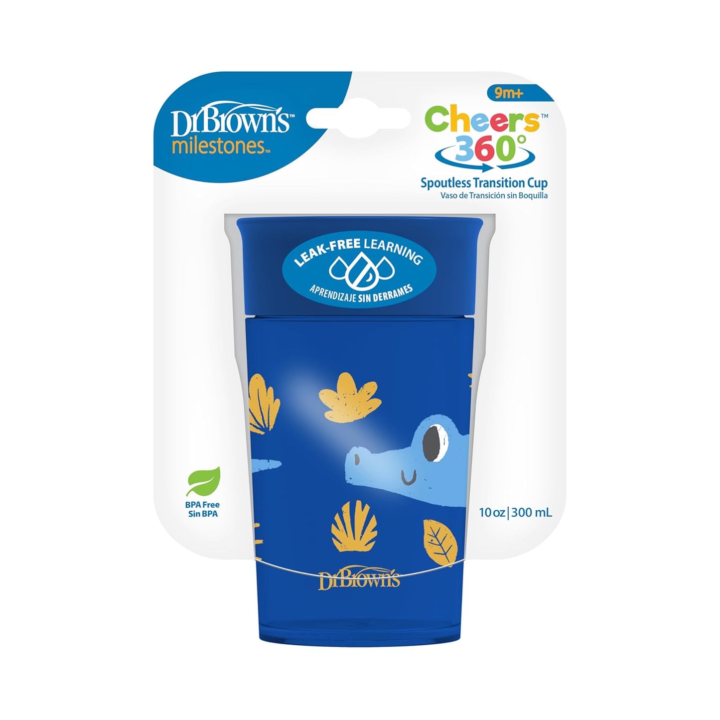 كوب تحايا 360 بجدار أملس من دكتور براون (300ml)