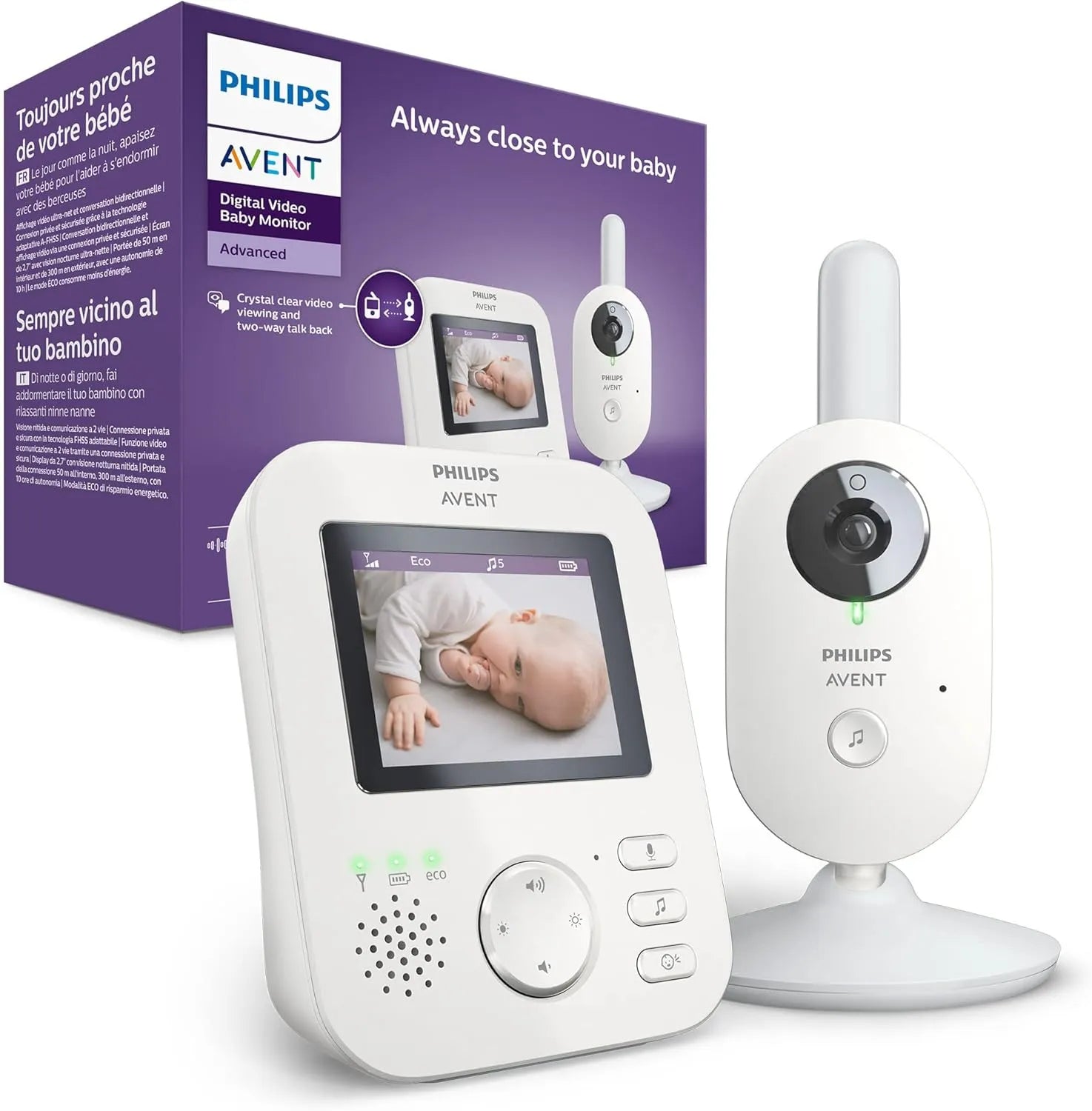 Philips Avent Video Baby Monitor Advanced