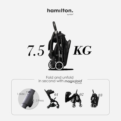 Hamilton by Yoop Everyday Stroller (Grey)