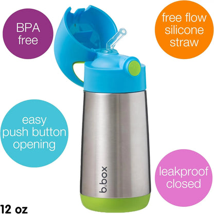 مطارة بي بوكس مع شفاط للأطفال بوكس - 350ml