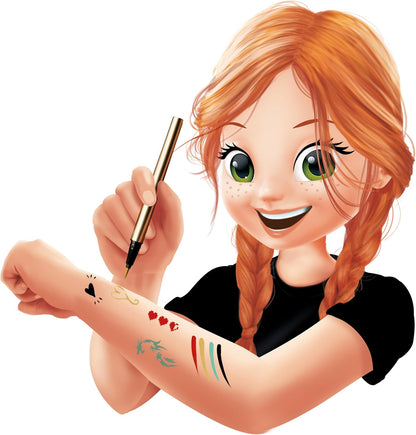Buki Tattoo Felt Tip Pens – Golden, 54381