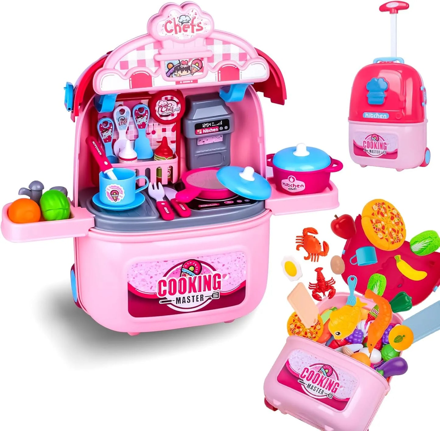 Xiong Cheng 2-in-1 Children's Kitchen and Shop Store