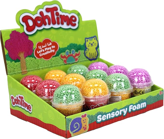 DohTime Sensory Foam 3 Colors PDQ12 WOC