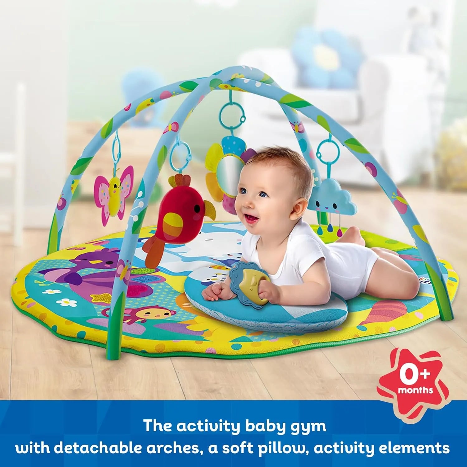 Kids Hits Activity Gym Zoo Friends