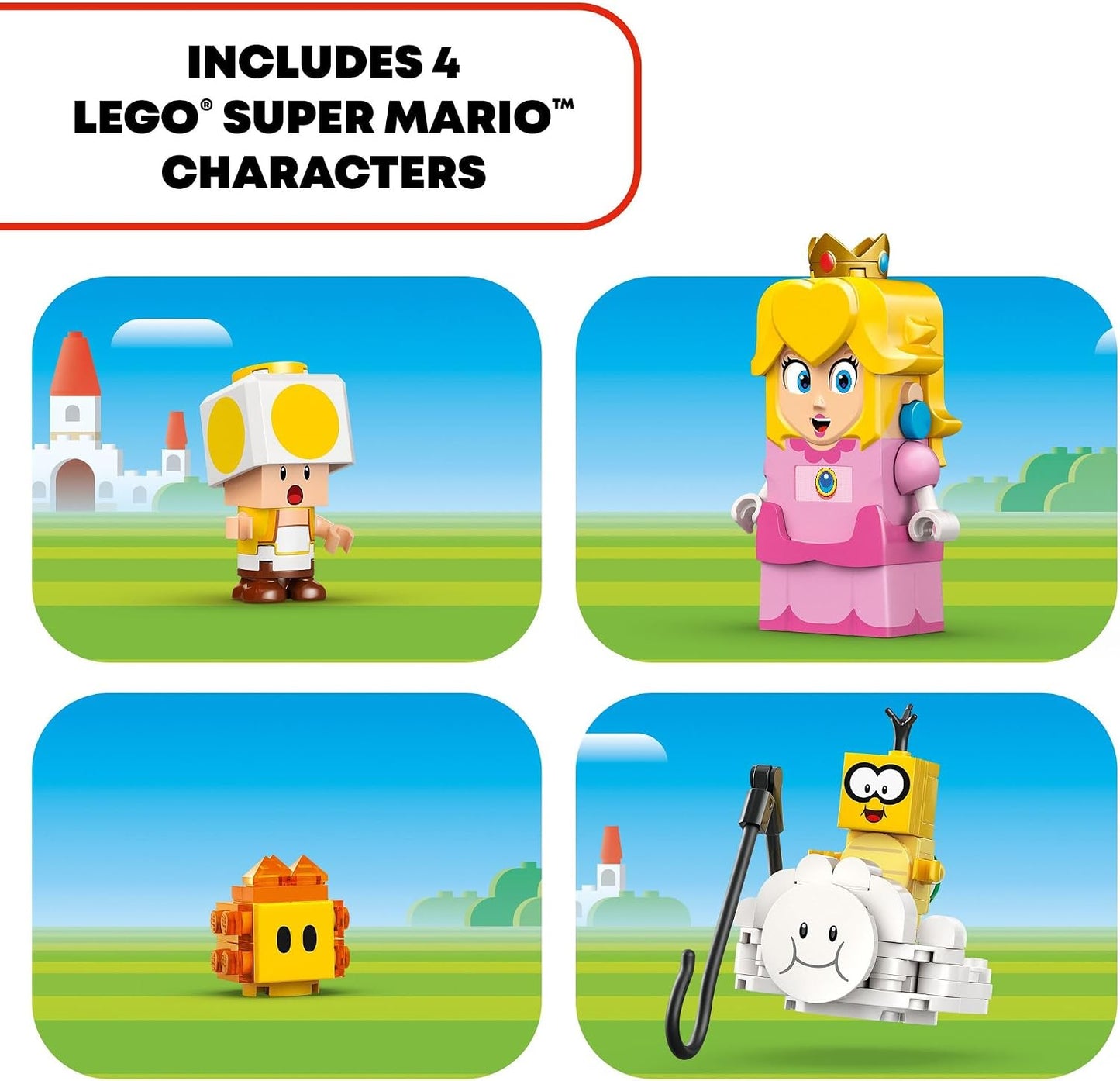 LEGO Super Mario Adventures with Peach Starter Course – 354 Pcs