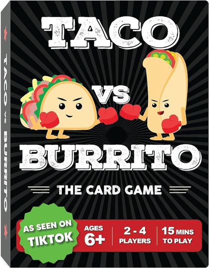 Taco vs Burrito Strategic Family Card Game