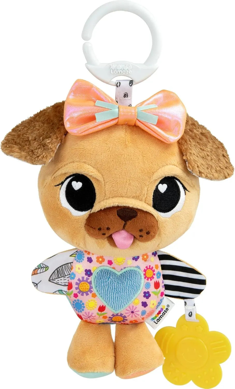 Lamaze Lovey The Pug Clip & Go