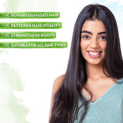 Mamaearth Rice Hair Oil with Rice Bran and Coconut Oil For Damage Repair (150ml)