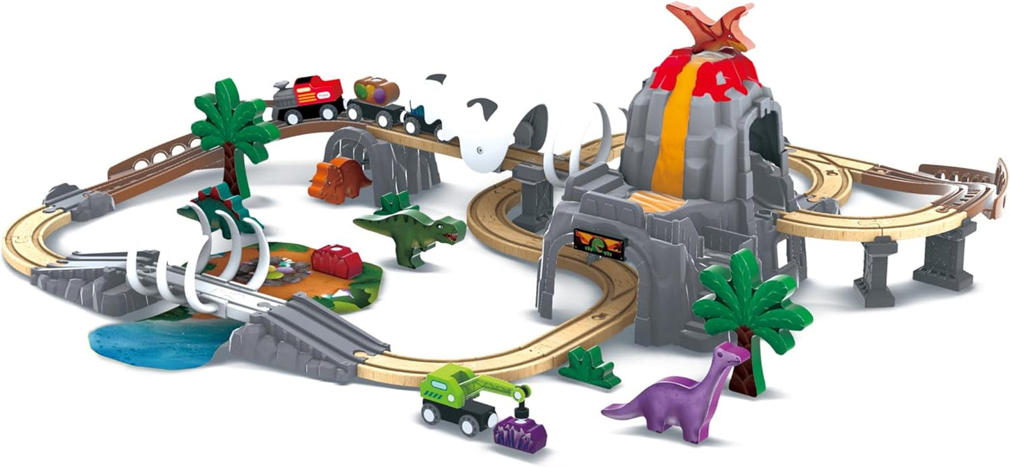 Hape  Dino Railway Adventure Set