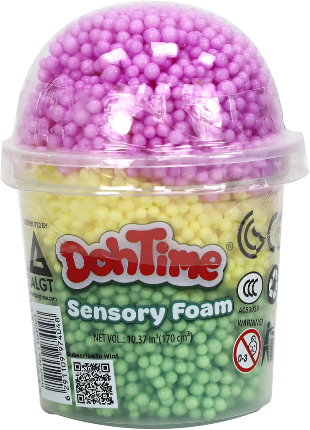 DohTime Sensory Foam 3 Colors PDQ12 WOC
