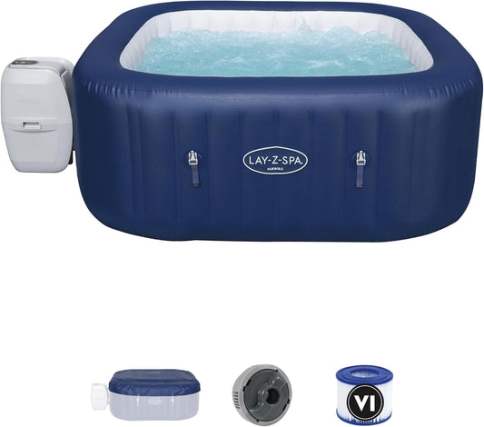 Bestway Lay-Z Spa Hawaii AirJet (71"x71"x28"/1.80mx 1.80mx71 Cm)