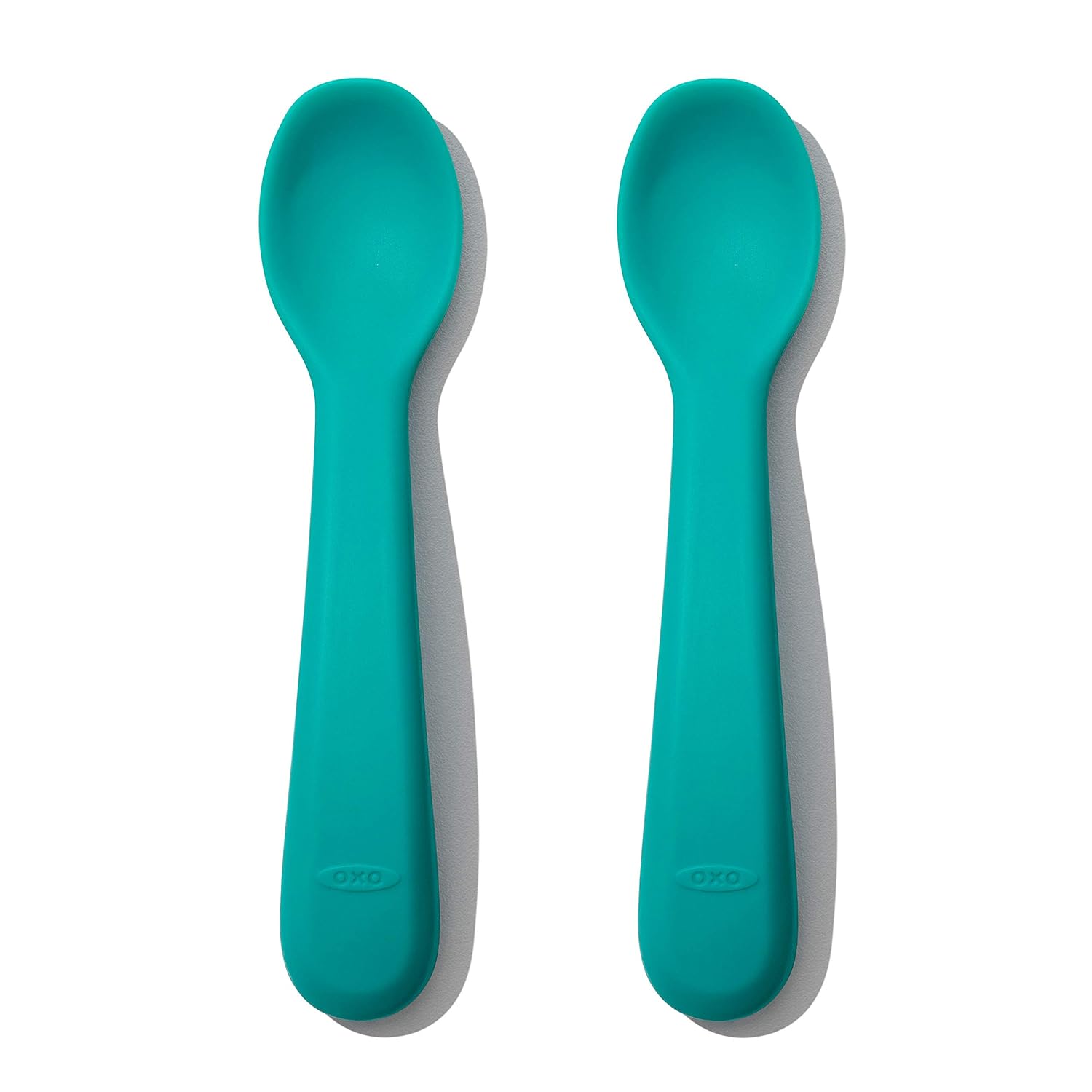 OXO Tot Silicone Spoon Set, 2pcs