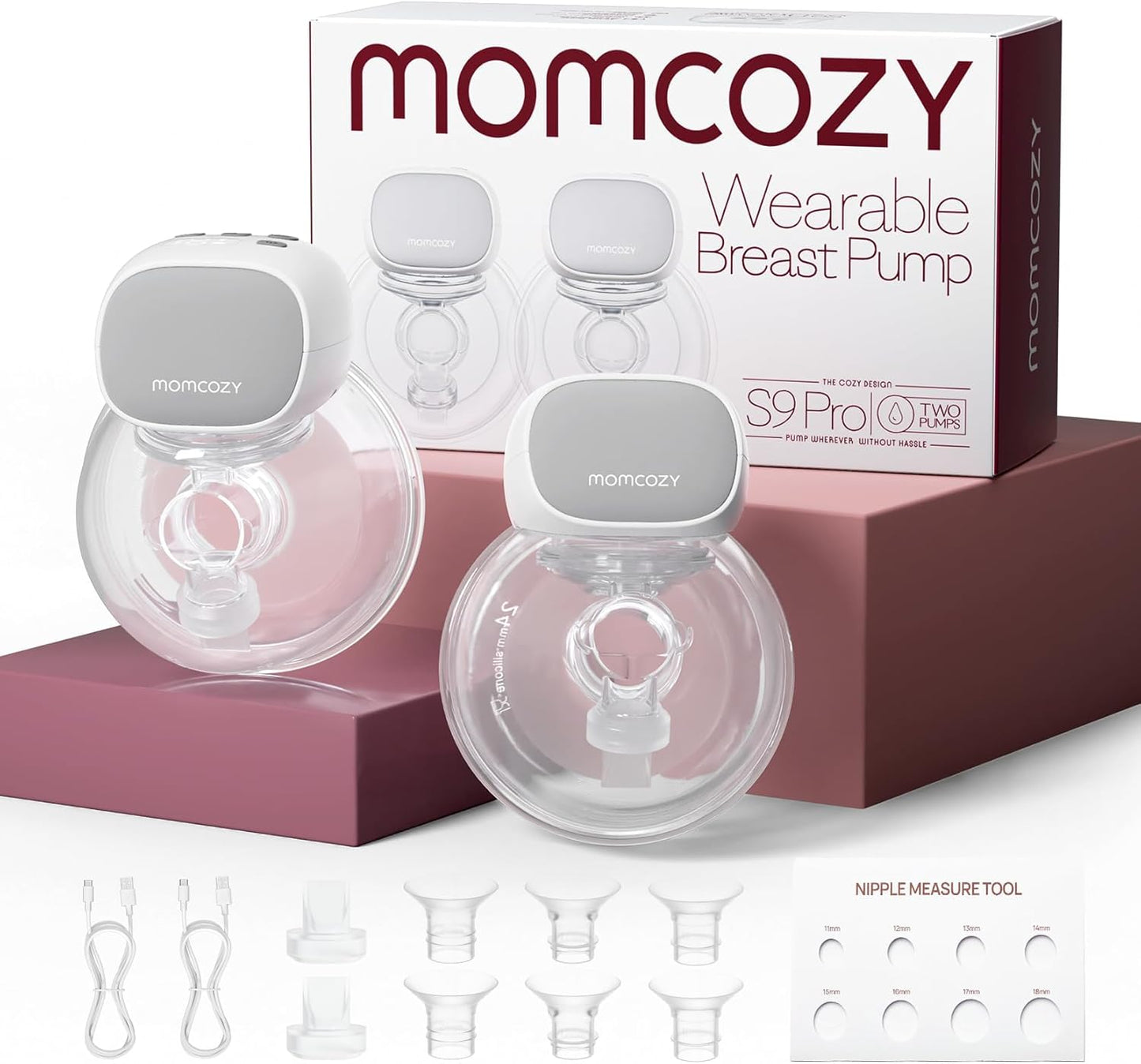 Momcozy S9 Pro Wearable Breast Pump Upgraded.