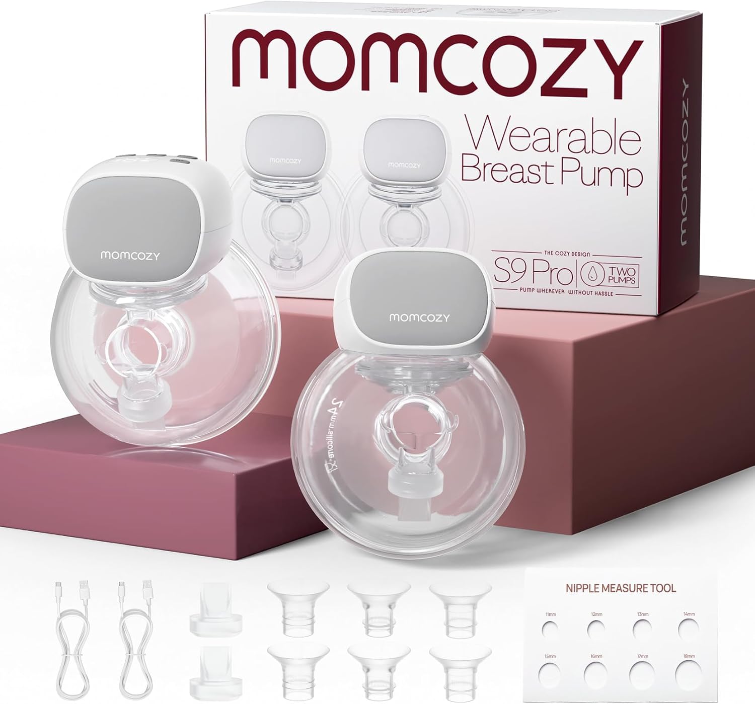 Momcozy S9 Pro Wearable Breast Pump Upgraded.